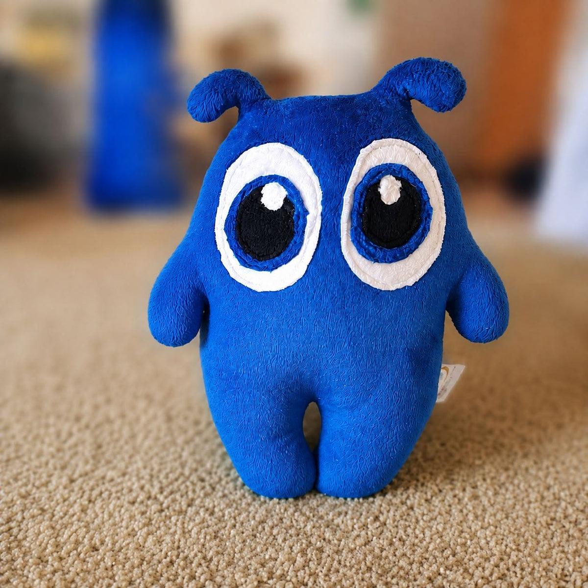 Monster- Plushy Thingy- Dark Blue (Smooth Style)