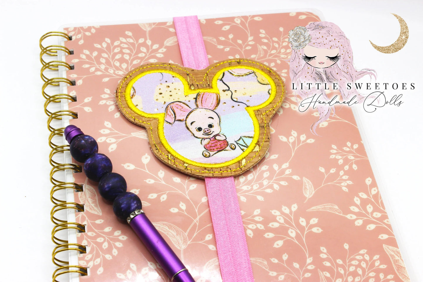 Piggy Bookmark/ Planner Band