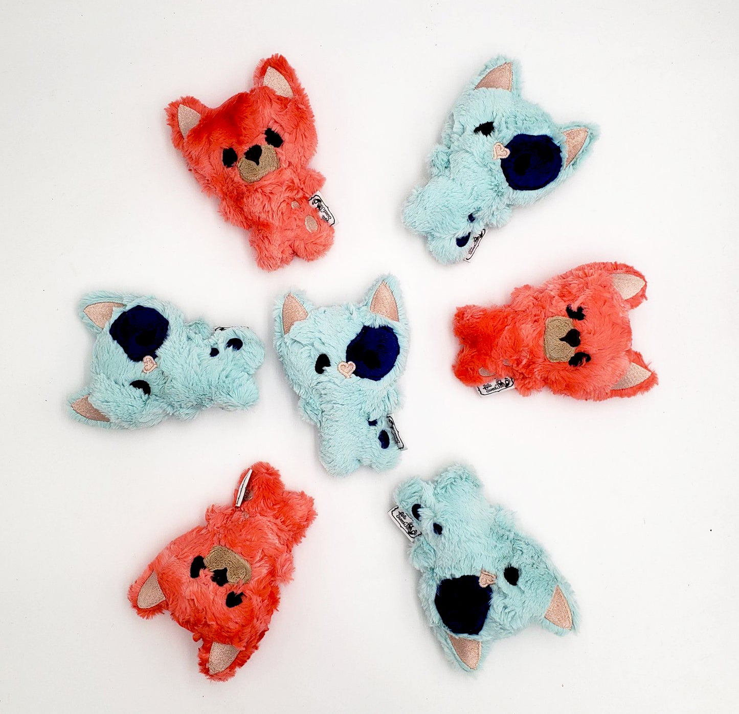 Blue and Orange Dogs- Puppies