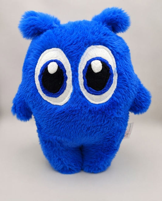 Monster- Plushy Thingy- Dark Blue (Fluffly Style)