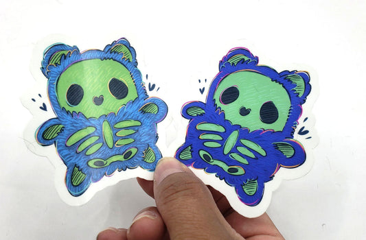 Skelecat Stickers