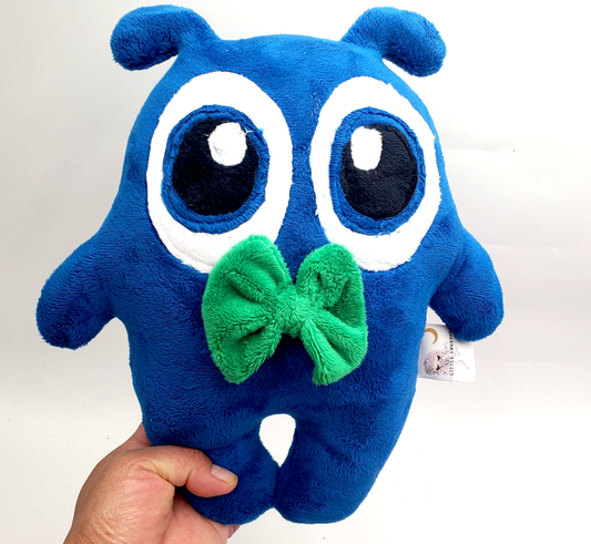 Monster- Plushy Thingy- Dark Blue