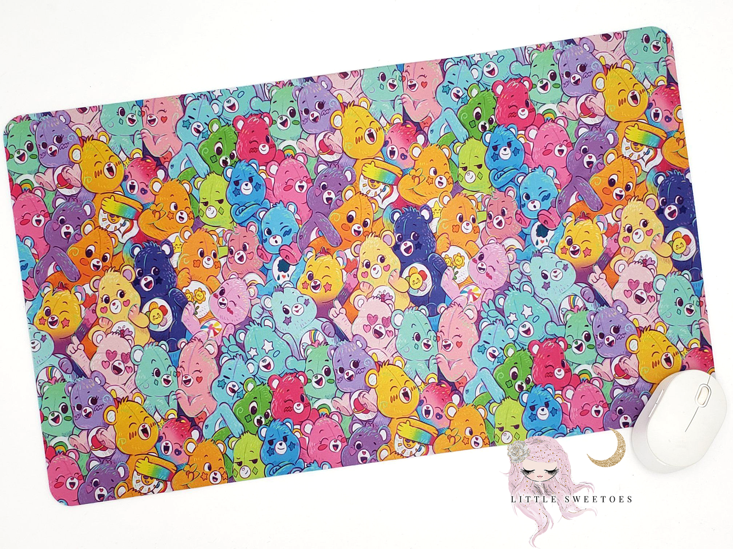 Colorful Bears-  Large Desk MousePad